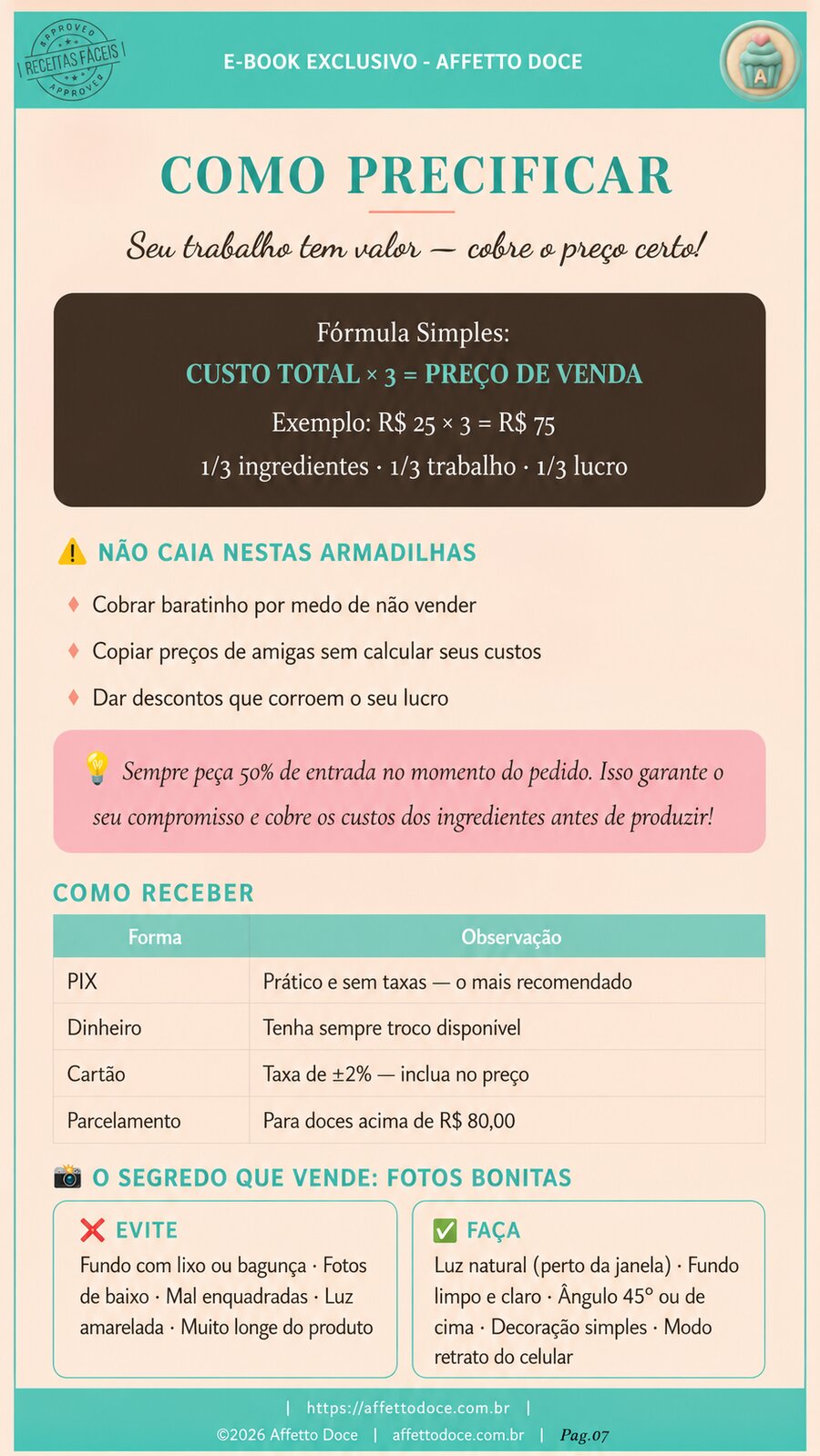 Página bloqueada do e-book