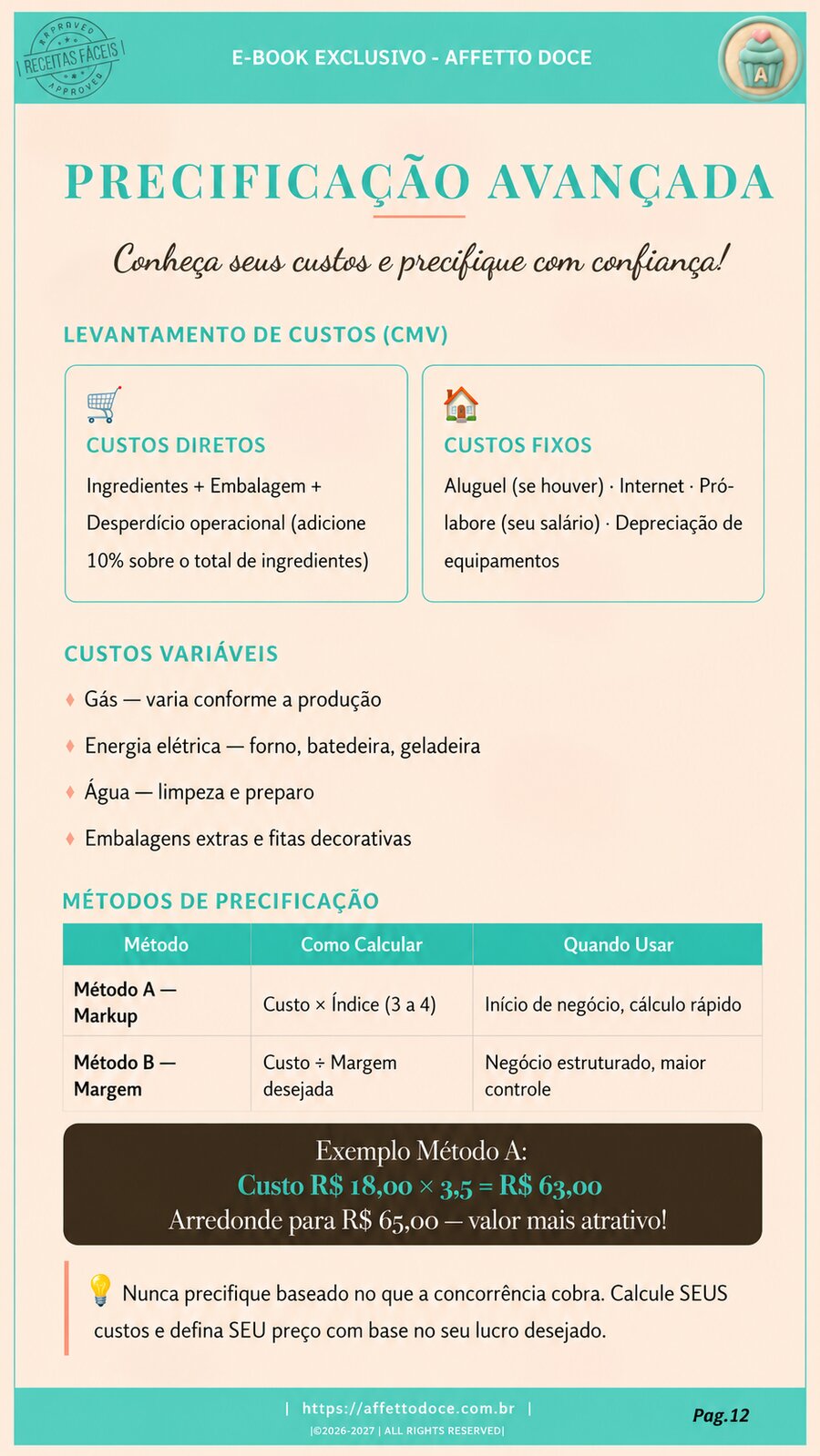 Página bloqueada do e-book